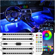 LivTee front packaging showing full LED strip kit and accessories for easy install