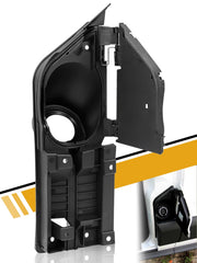 LIWEDFG fuel door front view showing precise fit and restore appearance