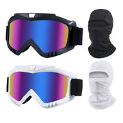 LJDJ goggles front view showing kit and clear protection benefit