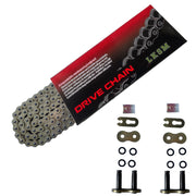 LKSM gold 520 chain front packaging showing full kit and finish for easy identification