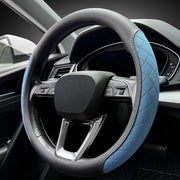LKWLIKEI front view of cover showing black blue design and stylish finish benefits visibility