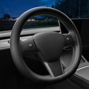 LKWLIKEI front view steering wheel cover showing fit and finish for better grip