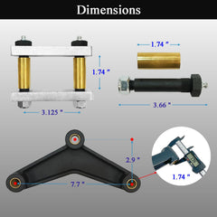 LLANNDER greaseable bolt detail highlighting serviceable lubrication for reduced wear