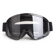 LMAVAG goggles front view showing clear lens and wide field of vision benefit