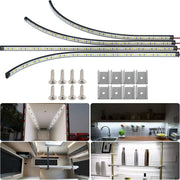 LMGYES front view of four LED bars showing compact pack and bright benefit