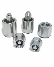 Lnkvorx front packaging showing 5-pack caps and clear size labels for fast selection