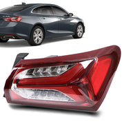Lochnchn front view of tail light showing clean fit and bright LEDs
