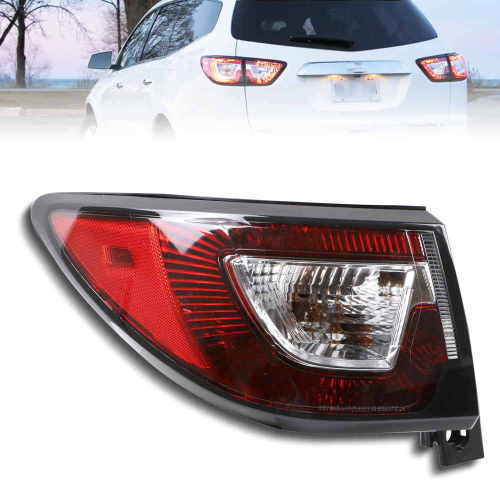 Lochnchn left tail light front assembly showing clear lens and improved visibility