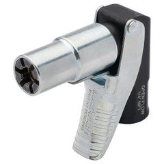 LockNFlate detailed shot of spring-loaded TPU seal providing airtight contact and leak reduction