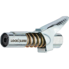 LockNLube detail of 1/8" NPT threads for easy universal compatibility