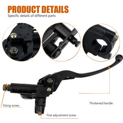 LOCOPOW mounting clamp on 7/8" handlebar demonstrating secure, precise fit