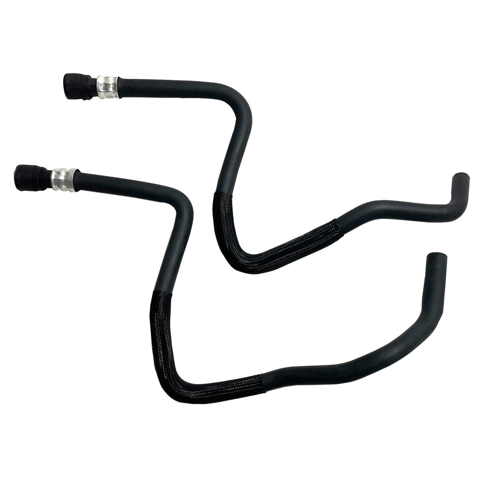 LOCOZI front view of heater hoses showing package contents and fitment benefit