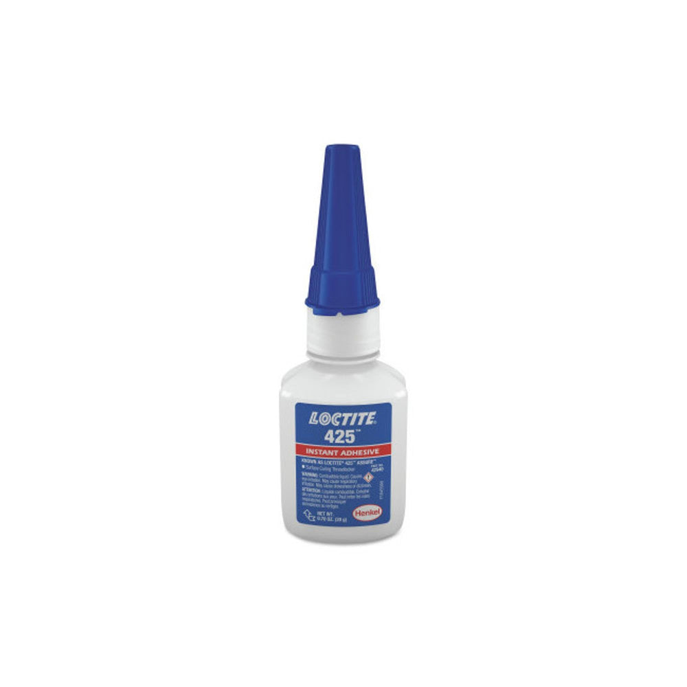 Loctite 425 Assure front packaging showing tube and low-strength threadlock benefit
