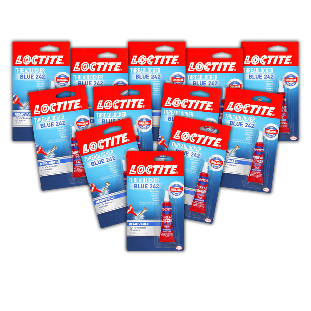 Loctite bottle front label showing brand and product for quick identification