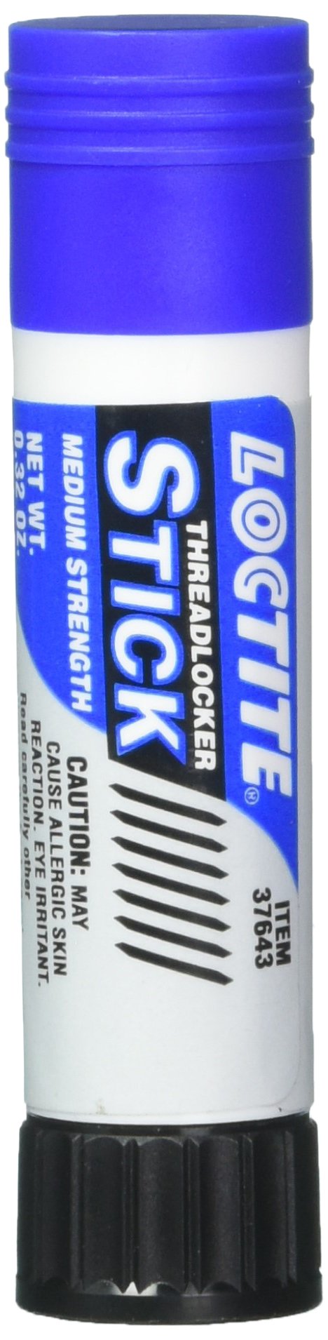 Loctite Blue stick front packaging showing applicator and benefit of easy handling