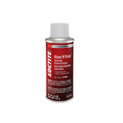 Loctite aerosol can front view showing product label and size benefit