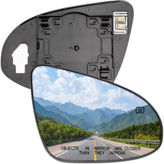 LOIYLLEN front view right-side mirror glass showing clean reflection and exact fit benefit