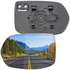 LOIYLLEN left driver side mirror front view showing clear reflective surface and fit
