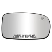 LOIYLLEN passenger mirror front view showing clear reflective surface and improved visibility