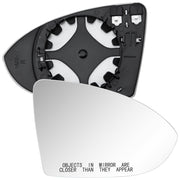 LOIYLLEN passenger mirror front view showing mirror clarity and fit