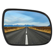 LOIYLLEN passenger-side mirror front view showing clear reflection and improved visibility