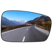LOIYLLEN front view of right passenger mirror glass showing clear reflection and improved visibility