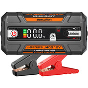 LOKITHOR J400 front view showing compact design and ready-to-use ports for emergency power