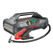 LOKITHOR JA300 front panel showing controls and LCD for quick operation