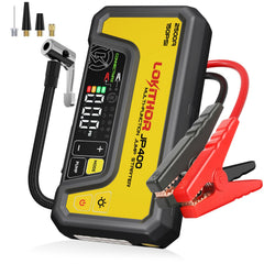 LOKITHOR JP400 front view showing compact design and controls, enhances portability