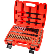 Loksun front view of open carrying case showing organized kit and portability