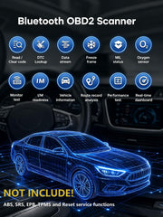 LONAUTO LB03 connected to phone screen showing instant diagnostics