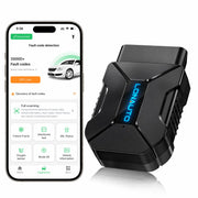 LONAUTO LB03 front plug view showing compact OBD2 benefits