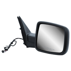 LONGLING heated glass detail helps clear frost and fog