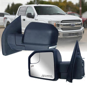 LONGLING left mirror front assembly showing full replacement benefit