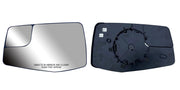 LONGLING left-side mirror front view showing clear reflective surface and fit benefits
