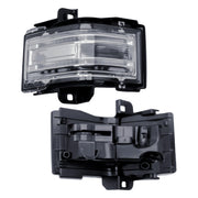 LONGLING left tow mirror front view showing clean fit and easy replacement benefit