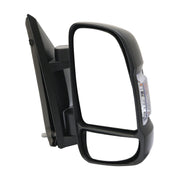 LONGLING passenger right mirror front view showing clean factory fit benefit