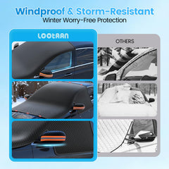 lootaan waterproof vinyl underlayer detail blocking moisture and frost