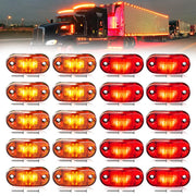 LOQOMI front packaging showing all 20 LED lights and included screws for quick inventory