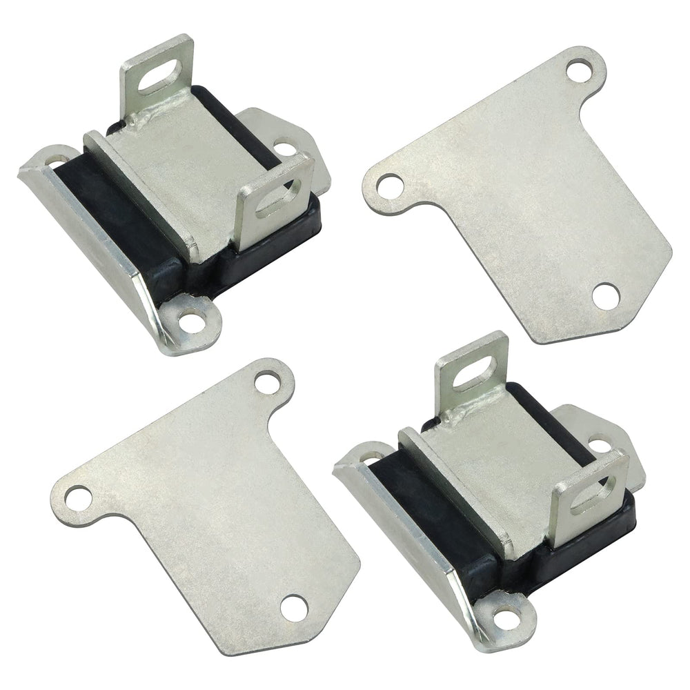 LOSTAR front view of motor mounts showing fit and durability benefit