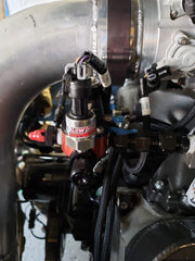 269 Motorsports close-up of 1/8 inch NPT thread highlighting secure fluid connection