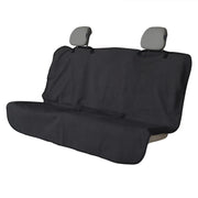LoyaGour front view showing full black rear bench coverage and clean interior benefit