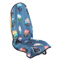 LoyaGour front packaging view showing protector and print, protects seats