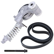 Lqito front view of tensioner assembly showing pulley and mount for fit verification