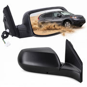 Lqito mirror front assembly showing clean fit and improved view benefit