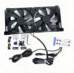 LQLXJDZZ close-up of fan blades highlighting sturdy construction and efficient cooling
