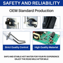 Lrichy igniter electrode close-up ensuring consistent spark performance