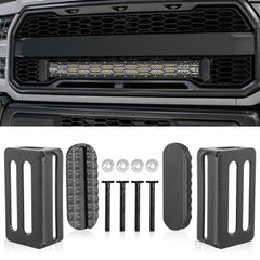LTEODCHEW front view showing hidden LED bar behind grille for clean look