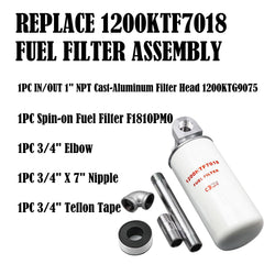 LTZLL cast-aluminum filter head highlighting durable construction benefit