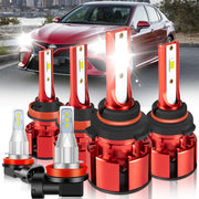 LTZXAP front packaging showing the six-piece LED kit and clear model fit benefit